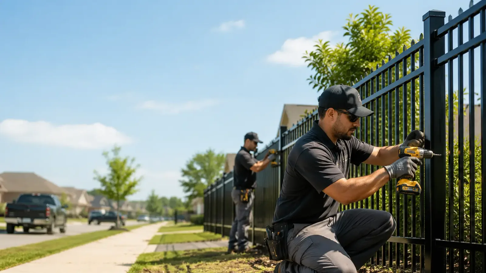 Metal Fence Installation in Fort Mitchell, AL